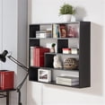 thumbnail image 1 of Danya B. XF151012BK Large Rectangular Black Shelf Unit, 1 of 1