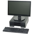 thumbnail image 2 of Bloc de Rehaussement pour Moniteur - Robuste, Noir MP-106-BLK, 2 of 2