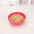 thumbnail image 4 of Mainstays Fuchsia Polypropylene Round Bowl 1pc, 4 of 5