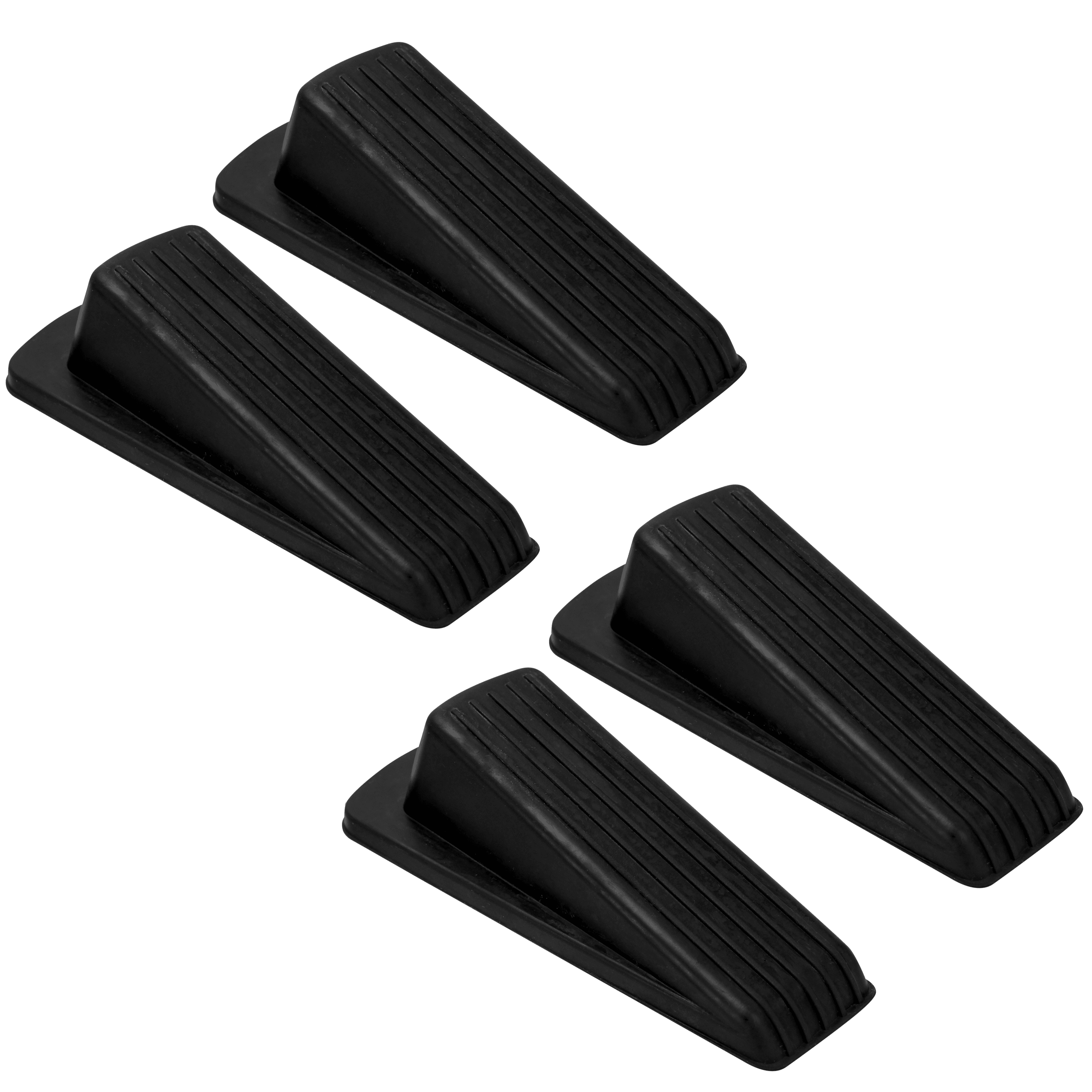 Heavy Duty Rubber Door Stoppers, 4 pack