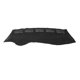 thumbnail image 2 of Tablero de instrumentos del coche Alfombrillas antideslizantes Absorben pelusas ligeras Alfombrilla de soporte de montaje de poliéster suave Alfombril Borde negro negro shamjiam, 2 of 8
