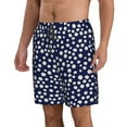 thumbnail image 2 of Naloa Daisies Flowers Men's Beach Shorts, Surfing shorts, Swim trunks, Quick Dry Swim Trunks for Surfing Beach Fun - XX-Large, 2 of 9