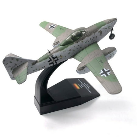 1:72 WWII German Me-262 Jet Fighter Aircraft Model Simulation Aircraft Model Aviation Model Aircraft Kits for Collection and Gift
