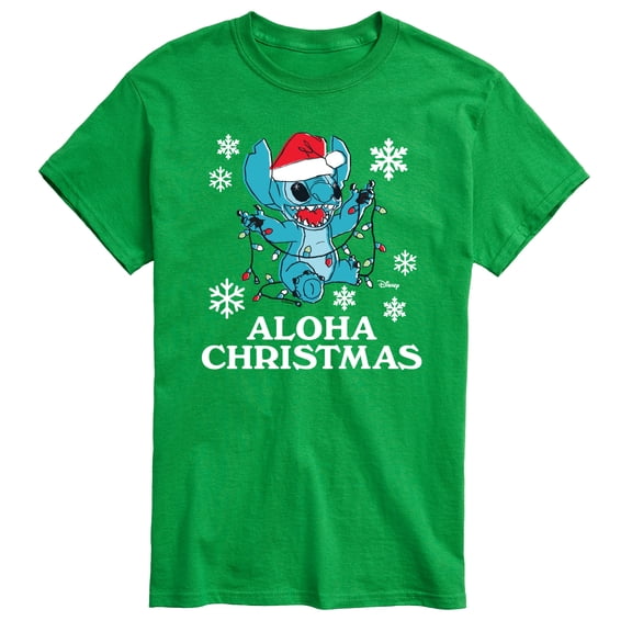 Disney - Aloha Holiday - Men's Short Sleeve Graphic T-Shirt