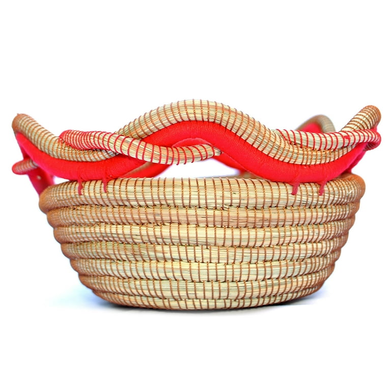 Small Pine Needle Basket – Red Earth