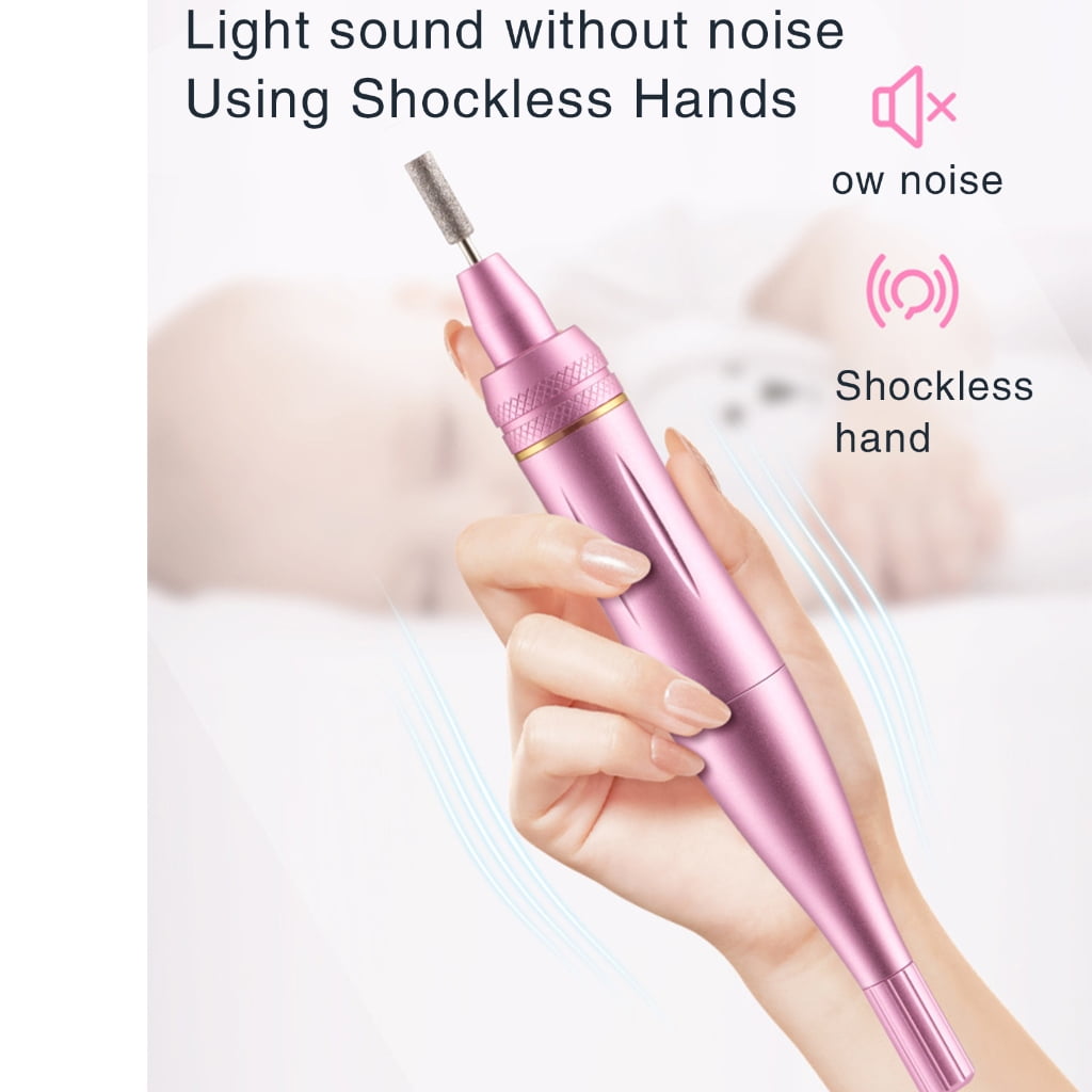 JZROCKER 35000RPM Professional Nail Drill Manicure Machine Electric Nail Grinder