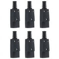 thumbnail image 1 of 6X Black IEC-320 C14 Male Plug AC Power Inlet Socket Connector 250V 10A, 1 of 6