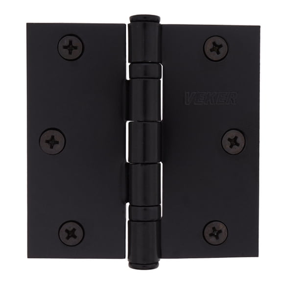 juego de bisagras con baleros perno suelto 7.62 x 7.62 x 1 cm negro 2 piezas