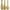 Gold Slim Textured Bottleneck Solid Trumpet S/3 4"W, 12"H, variant on DecMode 3"W, 12"H Slim Textured Bottleneck Silver Ceramic Vase with Varying Patterns, Set of 3