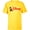 Yellow, variant on Disney Mickey Mouse Race Car Driver Family Trip 2026 Racing - Short Sleeve T-Shirt for Kids - Customized-Athletic Heather