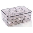 thumbnail image 1 of POINTERTECK Boîte de Rangement pour Bijoux Transparente pour Femmes Grande Capacité Boîtes à Bijoux pour Collier Boucles d'Oreilles Élastiques à Cheveux, 1 of 4