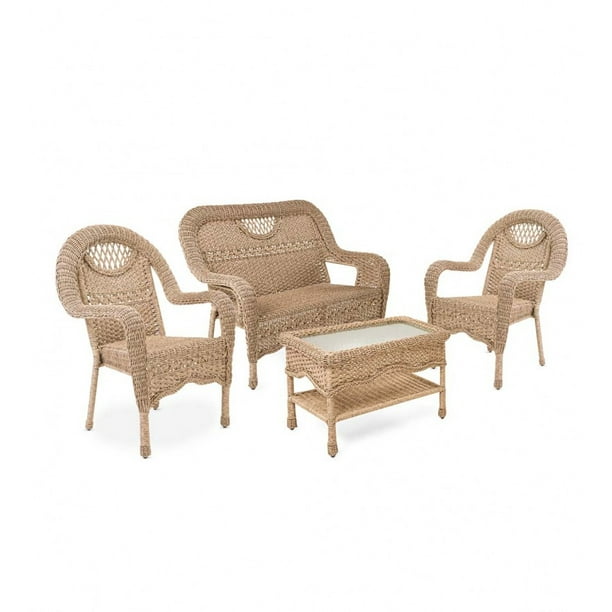 Wicker Settee Sets