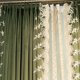 thumbnail image 4 of French Lace Green Velvet Luxury Curtains for Living Room Bedroom Dining Retro Blackout Tulle Window Blackout Embroidered Window, 4 of 5