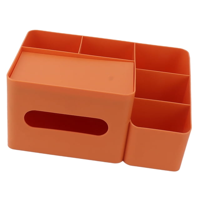 Organizador de Caja de Pañuelos de Plástico para Oficina en Casa Dispensador de Pañuelos de Superficie Lisa Exquisita con Tapa ANGGREK Otros