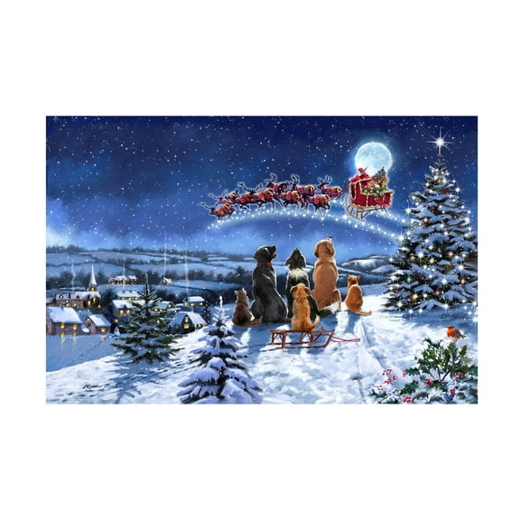 The Macneil Studio 'Midnight Meeting' Canvas Art