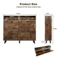 thumbnail image 3 of Shoe Storage Cabinet , Freestanding Shoe Cabinet with 4 Flip Drawers, Slim Narrow Shoe Rack, Shoe Organizer for Entryway, Foyer, Hallway, 3 of 8