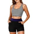thumbnail image 5 of Yievot 3 Piece Swimsuits for Women High Waisted Tankini Sets Tummy Control Bathing Suits Ladies Modest Swimsuit Swimwear, 5 of 8