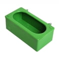 thumbnail image 4 of Billuyoard Cuenco de alimentación para pájaros, bandeja rectangular, jaula para pájaros, colgante de plástico Suministros de alimentación y agua para mascotas, 4 of 6
