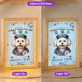thumbnail image 2 of Just a Certified Nursing Assistant Cna Who Loves Her Bichon Frise Acrylic Plaque with Wood Photo Frame Box Bichons Dog Lovers Gifts Idea Light Box - 00003, 2 of 5
