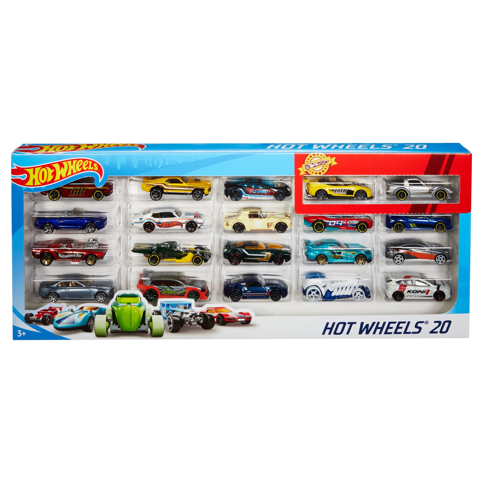 Hot Wheels 20 Car Collector Gift Pack (Styles May Vary) H7045 NEW