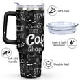 thumbnail image 5 of Coffee 40oz Stainless Steel Vacuum Insulated Tumbler with Lid and Straw for Water Iced Tea Coffee Smoothie and More, 5 of 5