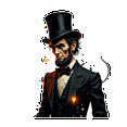 thumbnail image 3 of Yatrandify Waterproof Stickers Vinyl Abraham Lincoln Stickers Colorful Decorative Stickers for Notebooks Suitcases Instruments, 3 of 9