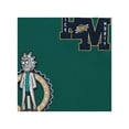 thumbnail image 3 of RICK AND MORTY Mens Sweatshirt, Classic Printed Rick & Morty Sweatshirt Green - 2XL, 3 of 6