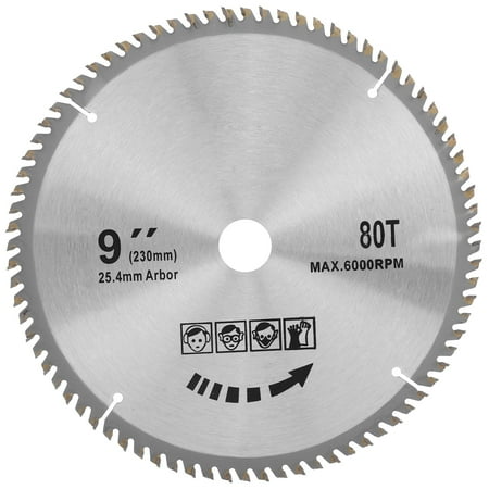 

Zerodis Cutting Disc 9 X 80T 230mm Cemented Carbide Saw Blade Cutting Disc Circular Saw Blade For Wood Cutting Woodworking Cutting Disc