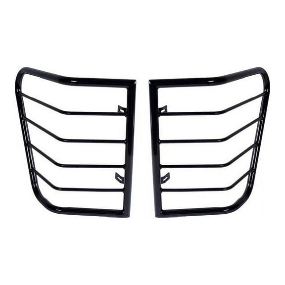 Rugged Ridge by RealTruck Tail Light Euro Guard Kit for Grand Cherokee | Black | 11226.21 | Compatible with 2005-2008 Jeep Grand Cherokee WK