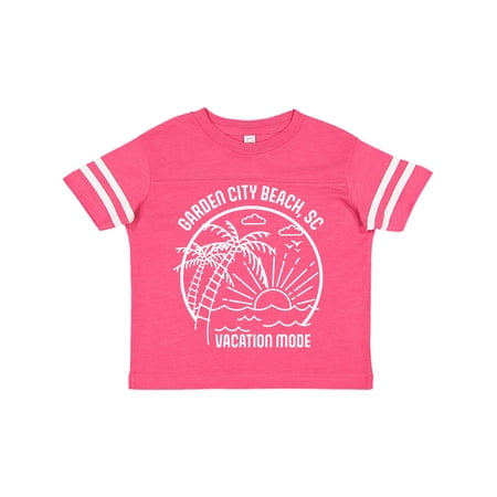 

Inktastic Summer Vacation Mode Garden City Beach South Carolina Gift Toddler Boy or Toddler Girl T-Shirt