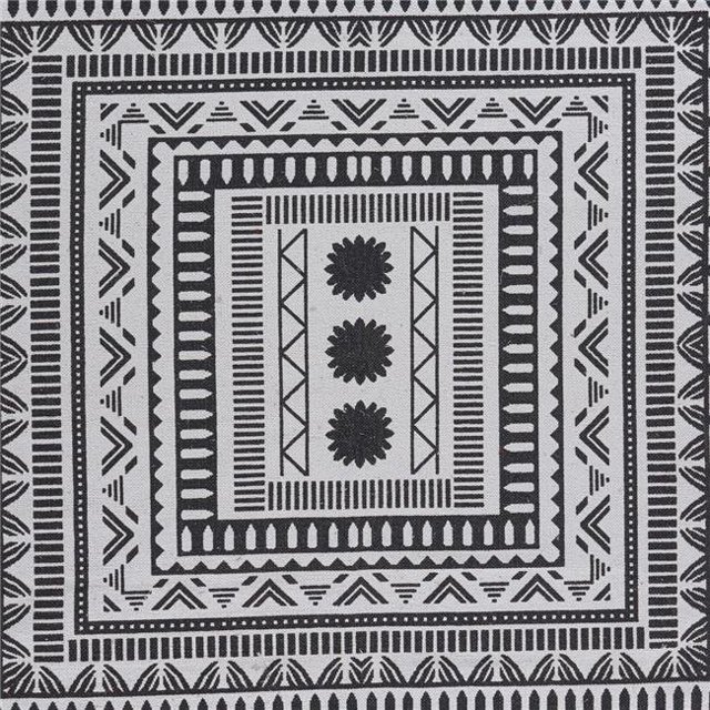 LR Resources VOGUE99132MLT5070 Centrage Géométrique Zone Chindi Rug&44; Multi Couleur