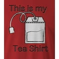 thumbnail image 2 of 9 Crowns Tees Unisex Tea shirt Funny T-shirt (Unisex Red, Small), 2 of 3