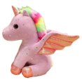 thumbnail image 1 of Unicorn Stuffed Animal Plush With Rainbow Wings, 1 of 5