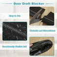 thumbnail image 3 of Uxcell 37" Tapón de Corriente de Aire para Puerta, Bloqueador Ajustable de Corriente de Aire para Debajo de la Puerta, Negro, 3 of 6