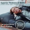 thumbnail image 2 of Trekology UL140 Thick Air Sleeping Mat with Built-in Inflator Pump, 2 of 9