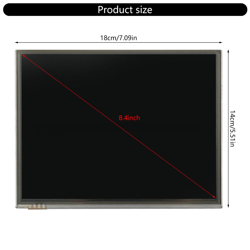 8.4 Inch Uconnect Touch Screens LCD Display Monitor For 1500 2500 200 300 Vehicles Radio Navigation In Car Entertainment