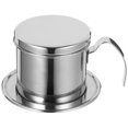 thumbnail image 4 of LOVEVER Coffee Filter Stainless Steel Coffee Dripper Cup Coffee Dripper Coffee Making Dripper, 4 of 7