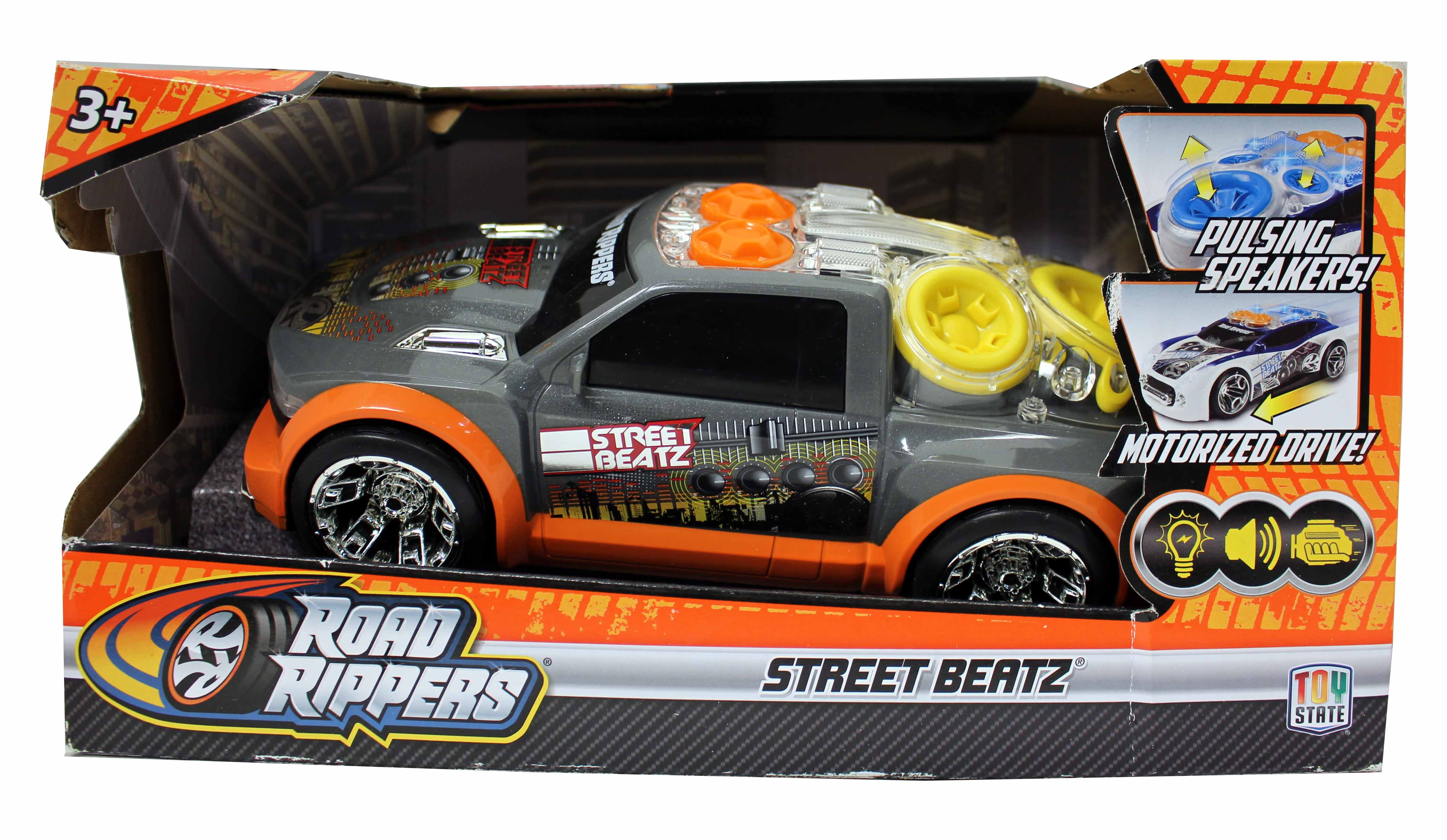 Auto Street Beatz Road Rippers orange & grau Truck Style motorisierte Geräusche 