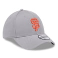 thumbnail image 3 of Men's New Era Gray San Francisco Giants Active Pivot 39THIRTY Flex Hat, 3 of 6