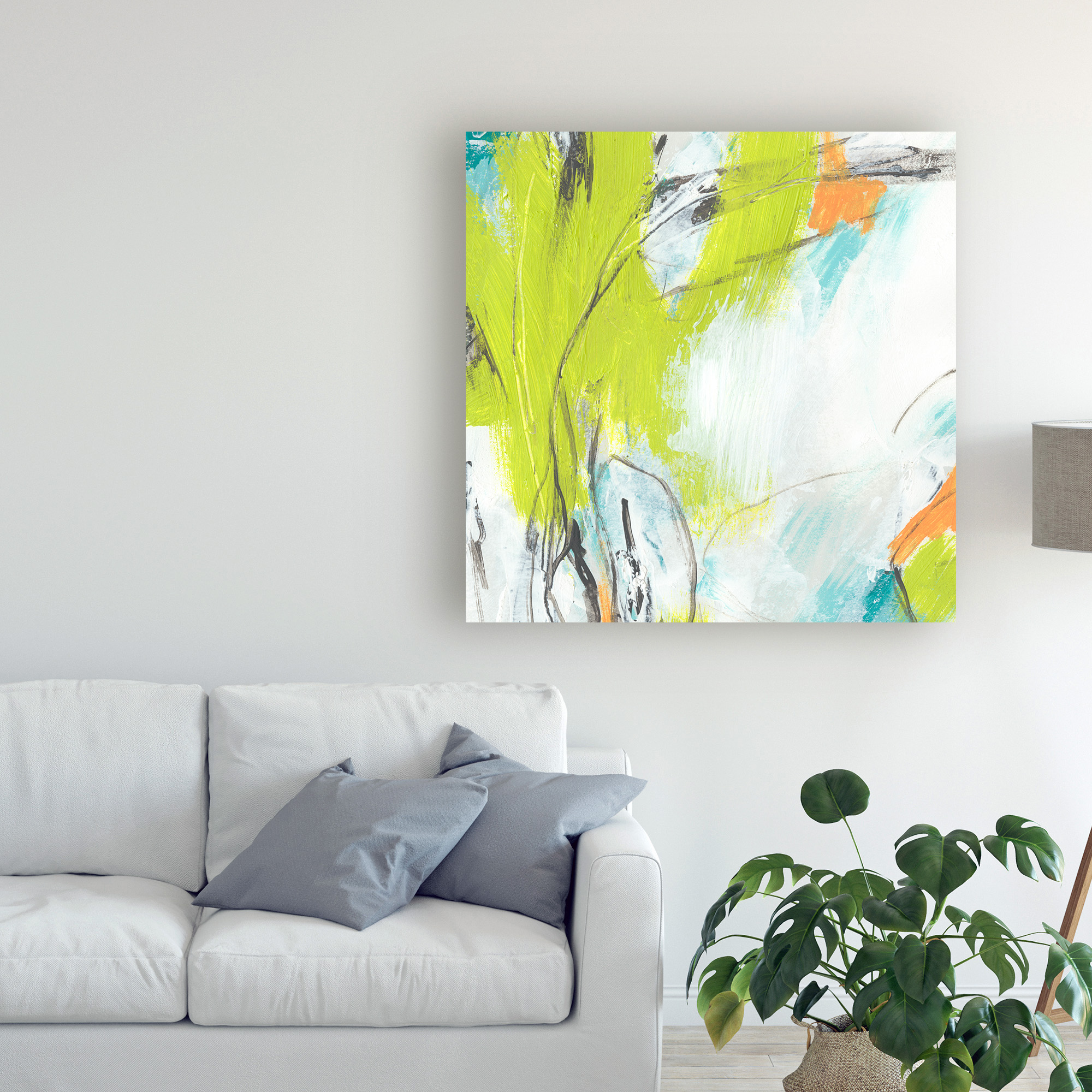 Trademark Fine Art 'Piquant I' Canvas Art by June Erica Vess