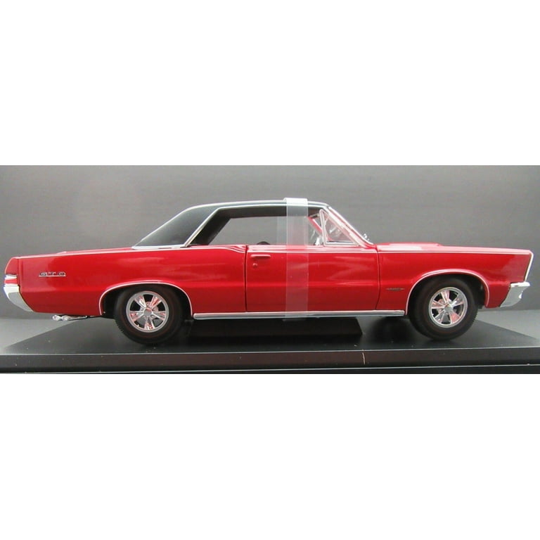 1965 Pontiac GTO Red 1:18 Metal Die Cast Maisto - Walmart.com