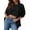Black, variant on Women'S Jean Jacket Oversized Boyfriend Button Up Long Sleeve Split Zimbaplatinum Denim Jackets Black XXL