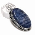 thumbnail image 2 of Sodalite Handmade 925 Sterling Silver Jewelry Pendant 2.17", 2 of 2