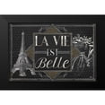 thumbnail image 2 of Penner, Janelle 14x11 Black Modern Framed Museum Art Print Titled - Vive Paris II, 2 of 5
