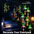 thumbnail image 6 of Solar Wind Chime for Outside,Color Changing Solar Lights, LED Decorative Mobile, Waterproof Outdoor Solar Lights for Home/Yard/Patio/Garden/Mom Gift, 6 of 8