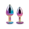 thumbnail image 5 of Gemsations 2 pc 2.75" amp; 3.25" Chrome Anal Training Set - Rainbow, 5 of 5