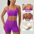 thumbnail image 3 of Women's sports vest, removable chest pad, shock-proof, Moisture wicking, Yoga, running, fitness, Daily leisure, 3 of 14