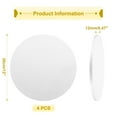 thumbnail image 2 of 1 Set Cake Boards, 10 Inch/12 inch Round Cake Drum Circle Cake Base Grease Proof Pastry Board White, 2 of 6