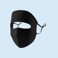 thumbnail image 2 of Shadoumai Summer face Gini Sunscreen mask, Full face ice Silk Breathable face Protection Sunshade Cycling mask, 2 of 4