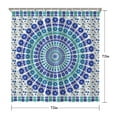thumbnail image 5 of Tribal Style Shower Curtain 72x72 Inches Bohemian Chic Polyester Quick Dry Vintage Bathroom Decor, 5 of 5
